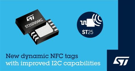 st dynamic nfc tag|st25dv i2c dynamic.